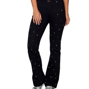 Peace Love World Studded Black Jeans 16